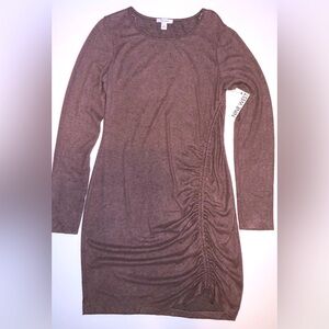 Nine West Dark Mauve Knit Dress NWT
